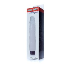 Transparent Vibrator Jelly TPR 22x4cm