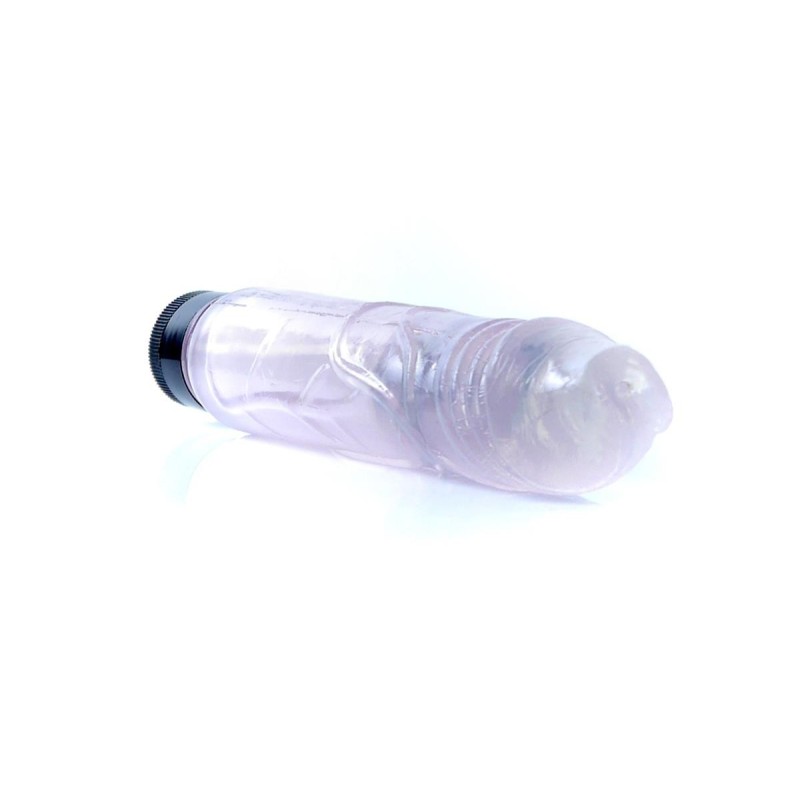Transparent Vibrator Jelly TPR 22x4cm