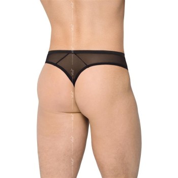 Tanga Wetlook Negro ML 4517 2