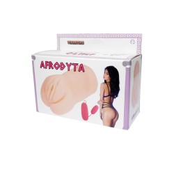 AFRODYTA Vagina 650g with Vibration Masturbator Ciberskin