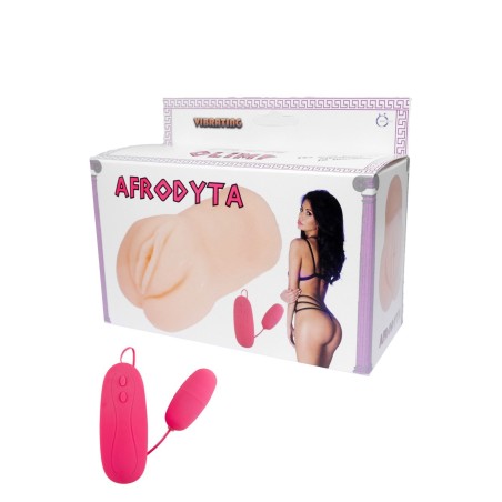 AFRODYTA Vagina 650g with Vibration Masturbator Ciberskin
