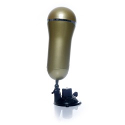 Rechargeable DELIGHT vagina, with 9 vibration modes Ciberskin Masturbator