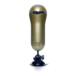 Rechargeable DELIGHT vagina, with 9 vibration modes Ciberskin Masturbator