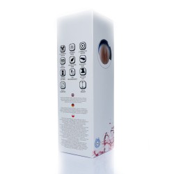 Vagina DELIGHT recargable, con 9 modos de vibración Masturbador Ciberskin
