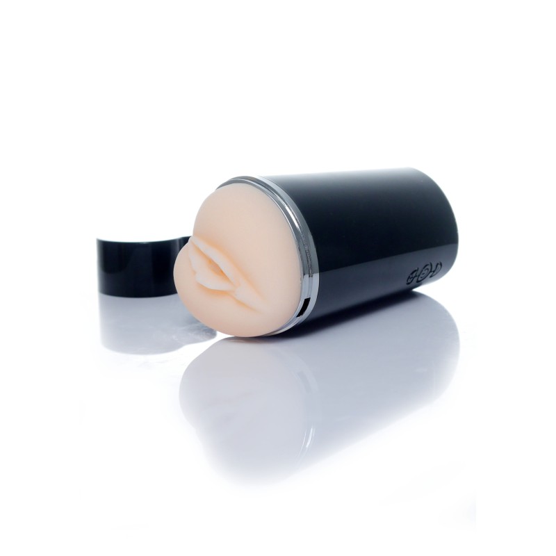 Heart of Love rechargeable vagina, with 34 vibration modes Ciberskin Masturbator