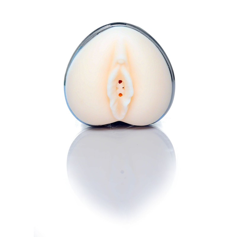 Heart of Love rechargeable vagina, with 34 vibration modes Ciberskin Masturbator