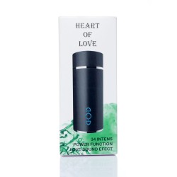 Heart of Love rechargeable vagina, with 34 vibration modes Ciberskin Masturbator