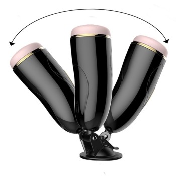 Vagina Masturbation Cup Interactiva - recargable con 7 modos de vibración 2