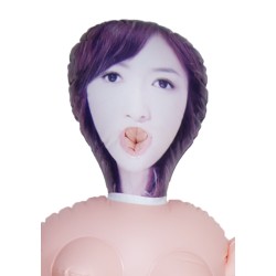 Muñeca Japonesa Suzuki - cara impresa - 3 orificios