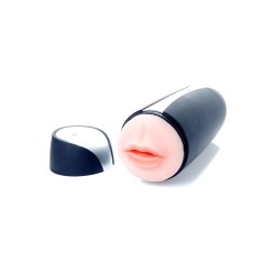 Vagina and Mouth SUSAN rechargeable, with 36 vibration modes Masturbator Ciberskin