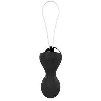 Bolas Vibradoras Control Remoto Recargable 10 modos Negro 2