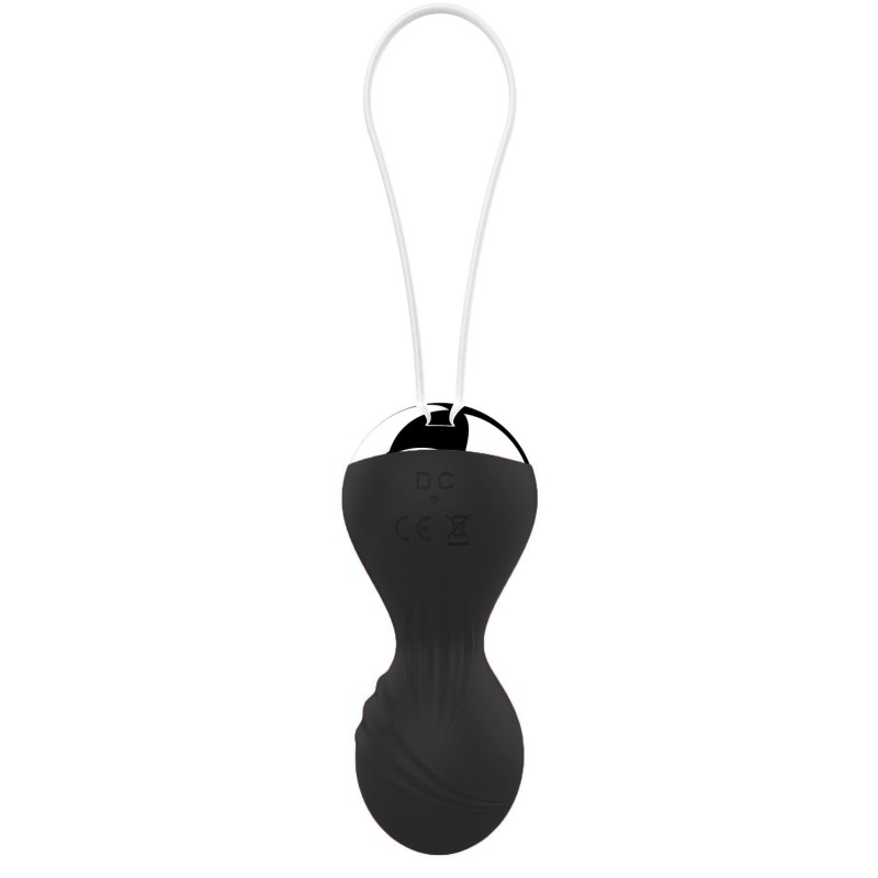 Bolas Vibradoras Control Remoto Recargable 10 modos Negro