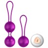 Vibrating Ball Set Rechargeable Remote Control 10 FOXSHOW Modes