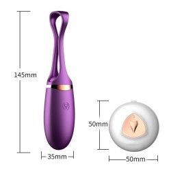 Love Egg M2 LILA Rechargeable Remote Control 10 Modes and VOICE Control FOXSHOW