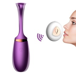 Love Egg M2 LILA Rechargeable Remote Control 10 Modes and VOICE Control FOXSHOW