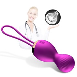 Bolas Vibradoras Kelly LILA Control Remoto Recargable 7 modos + modo Kegel FOXSHOW