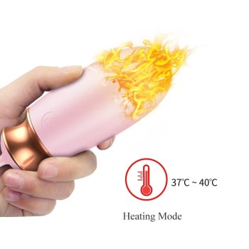 Love Egg M1-1 ROSA Control Remoto Recargable 10 modos + modo calor y Control por Voz FOXSHOW 2