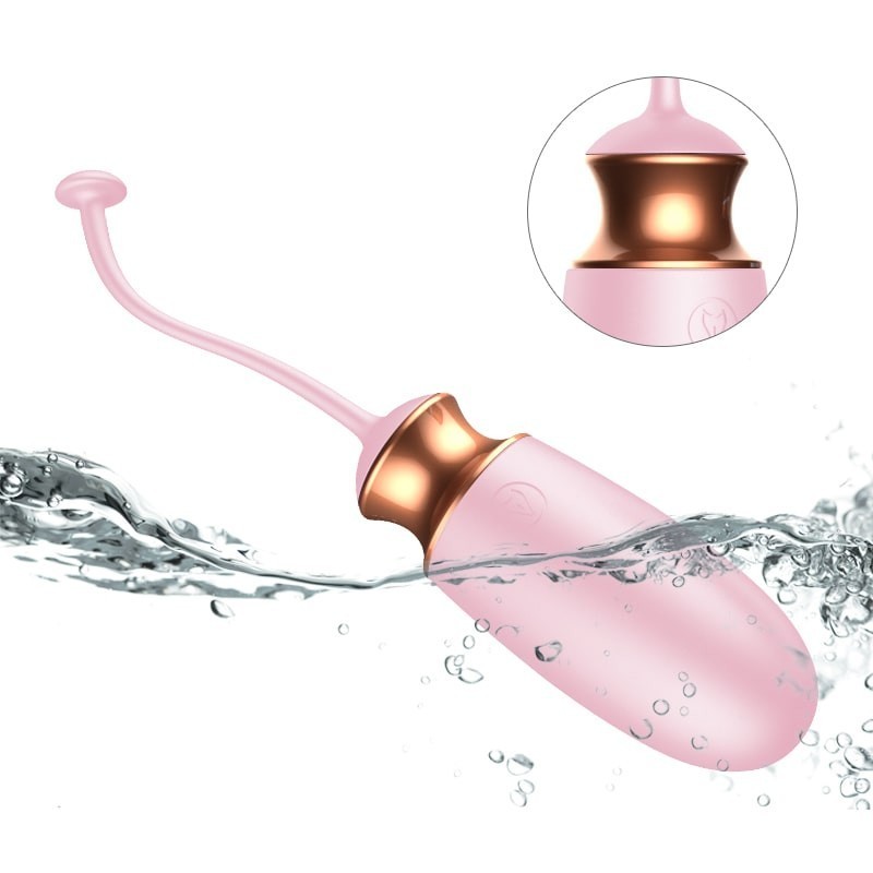 Love Egg M1-1 PINK Rechargeable Remote Control 10 modes + heat mode and FOXSHOW Voice Control