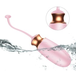 Love Egg M1-1 ROSA Control Remoto Recargable 10 modos + modo calor y Control por Voz FOXSHOW