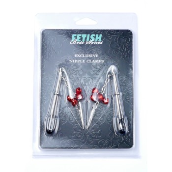 Pinzas para pezones con cascabeles y peso N4 2