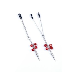 Pinzas para pezones con cascabeles y peso N4