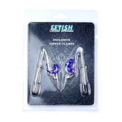 Pinzas para pezones con cascabeles y peso N6