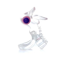 Double Mouth Ring with TPR CLEAR VIBRATION IN BLISTER