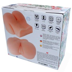 Vagina and Ass XL with Vibration Mega Masturbator 3800g