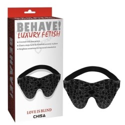 Black Mask with Drop Texture