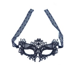 Máscara Negra con bordados - LOVE MASK