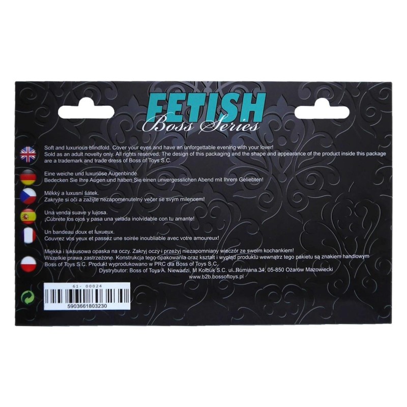 Black Mask - LOVE MASK - Eye Mask