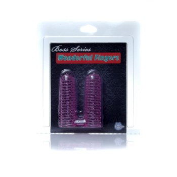 Toe cover with 2 textures - Pink 7,5cm 2