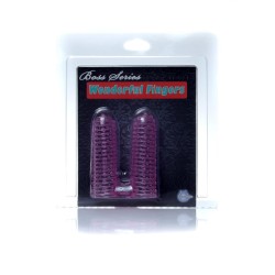 Toe cover with 2 textures - Pink 7,5cm