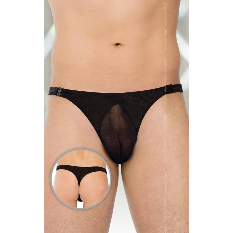 Striptease Tnga with Black Transparency 4502