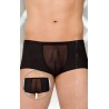 Boxer Negro con transparencias 4505
