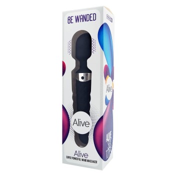 Be Wanded Negro Recargable -16 modos Vibración 2