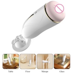 Vagina Abby Rechargeable Interactive - rechargeable with 7 vibration modes