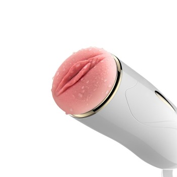 Vagina Abby Recargable Interactiva - recargable con 7 modos de vibración 2