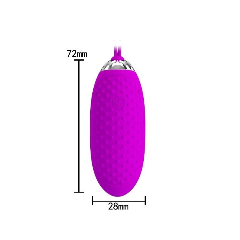 Mini Egg Vibrator Wireless Rechargeable 12 modes Joanna Pretty Love