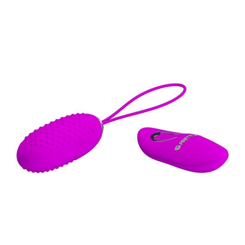 Mini Huevo Vibrador Wireless Recargable 12 modos Joanna Pretty Love