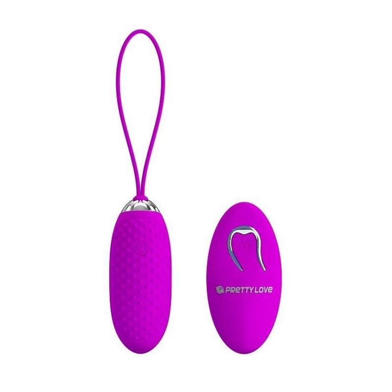 Mini Huevo Vibrador Wireless Recargable 12 modos Joanna Pretty Love
