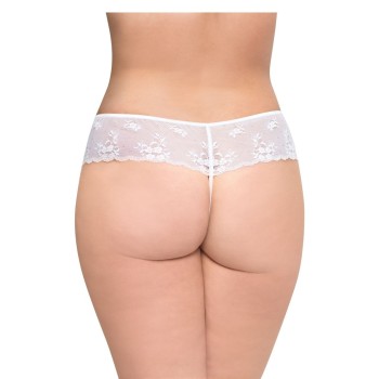 White Lace Shorts XL 2420 2