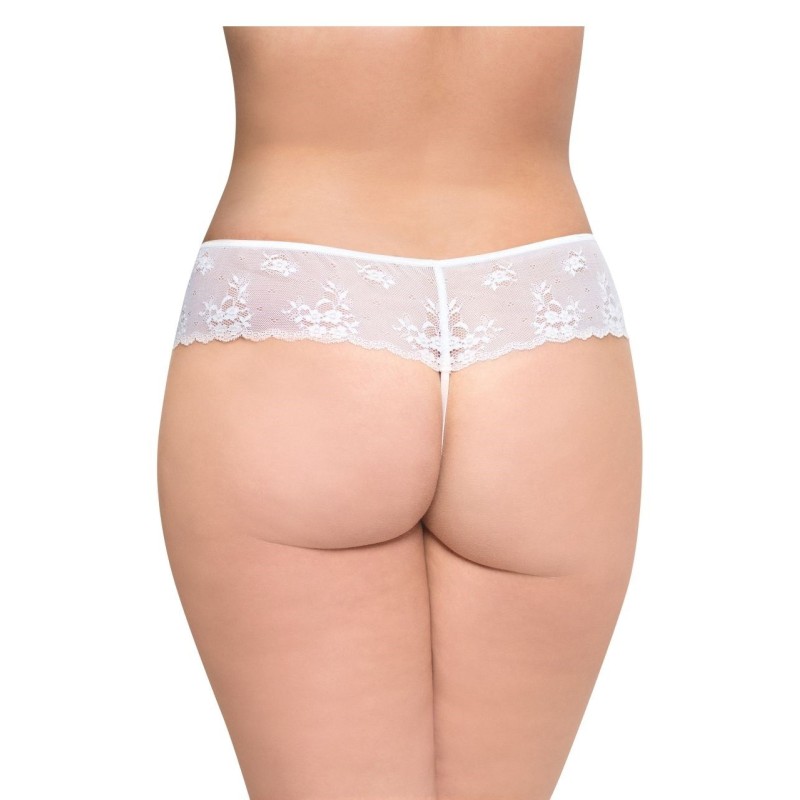 Culotte de Encaje Blanco XL 2420