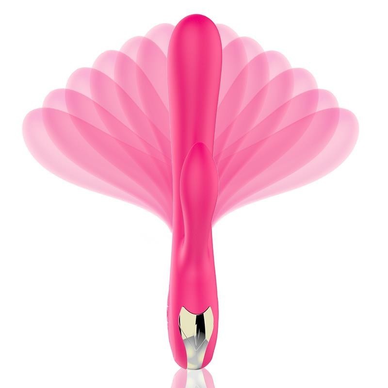 Victoria - Petting Double Flexible Rechargeable Vibrator Heat 7 modes + turbo