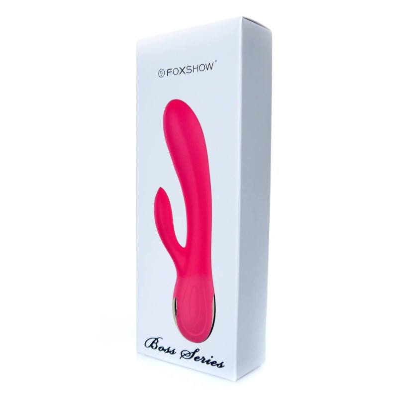 Victoria - Petting Double Flexible Rechargeable Vibrator Heat 7 modes + turbo