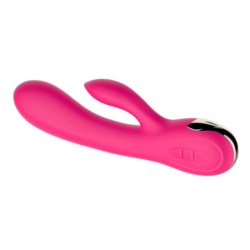 Victoria - Petting Double Flexible Rechargeable Vibrator Heat 7 modes + turbo