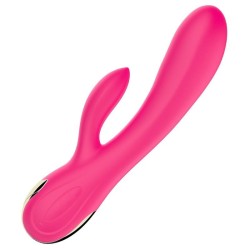 Victoria - Petting Double Flexible Rechargeable Vibrator Heat 7 modes + turbo