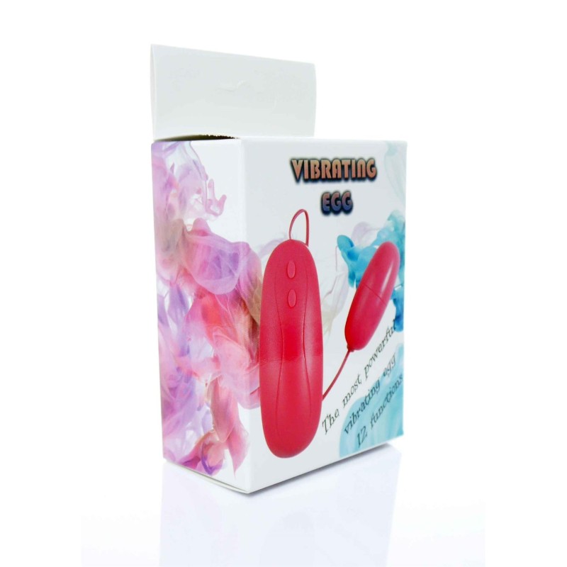 Vibrating Bullet with cable 12 modes Batteries 2xAAA