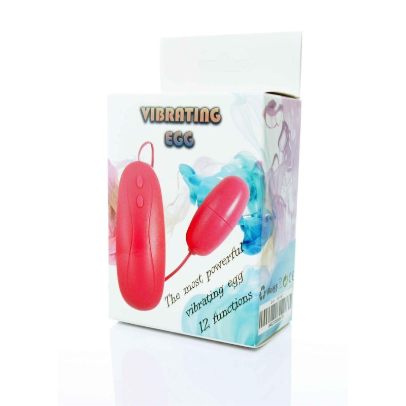 Vibrating Bullet with cable 12 modes Batteries 2xAAA