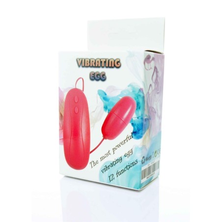 Bala Vibradora con cable 12 modos Pilas 2xAAA